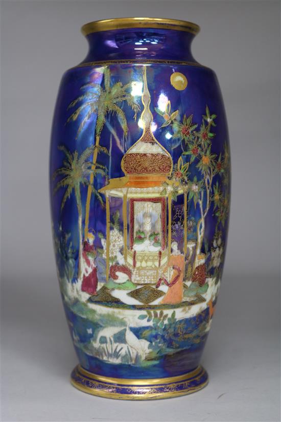 A Carltonware Persian design lustre vase